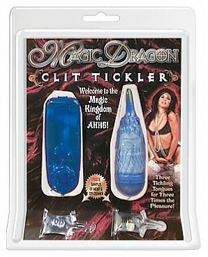 Magic Dragon Clit Tickler-Blue