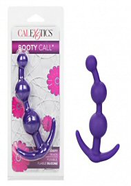 Booty Call Booty Beads Silicone Anal Beads- Purple (189169)