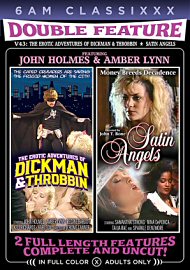 Double Feature 43-Satin Angels & The Erotic Adventures Of Dickman & Throbbin (2023)